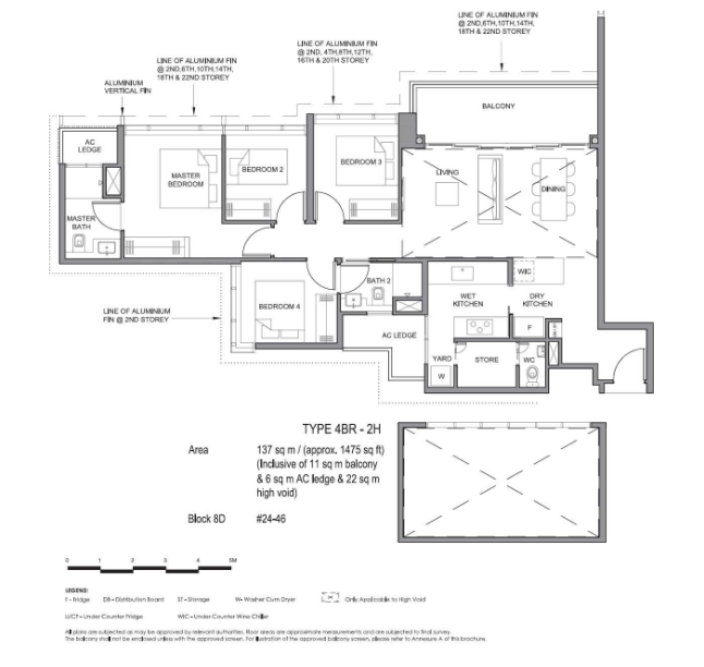 4 Bedroom Floor Plan
